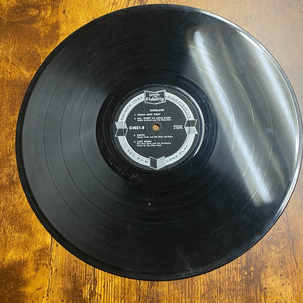 DIXIELAND High Fidelity Featuring Dixieland Greatest Stars Vinyl LP Vintage